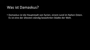 Vorschau - Arbeitsblätter - AB mit Fragen zum Thema "Damaskus" + Lösungsblatt + Infografiken - Seite 3