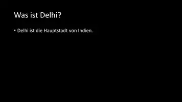 Vorschau - Arbeitsblätter - AB mit Fragen zum Thema "Delhi" + Lösungsblatt - Seite 2