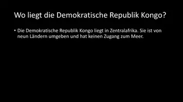 Vorschau - Arbeitsblätter - AB mit Fragen zum Thema "Demokratische Republik Kongo" + Lösungsblatt + Infografik - Seite 3