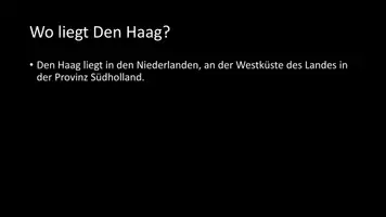 Vorschau - Arbeitsblätter - AB mit Fragen zum Thema "Den Haag" + Lösungsblatt - Seite 2