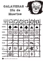 Vista previa - Manualidades / Dibujos para colorear - Day of the Death - Sugar Skulls - Calaveras para el dia de los Muertos tirar los dadaistisch - página 2