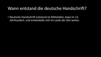 Vorschau - Arbeitsblätter - AB mit Fragen zum Thema "Deutsche Handschrift" + Lösungsblatt - Seite 3