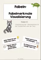 Vorschau - Poster - Visualisierung Fabelmerkmale - Deckblatt