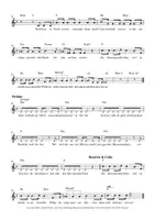 Vorschau - Arbeitsblätter - Lied Finstere Nacht Leadsheet - Lied zur dunklen Jahreszeit z.B. Halloween - Seite 2