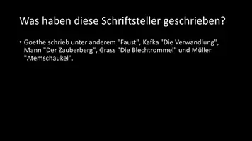Vorschau - Arbeitsblätter - AB mit Fragen zum Thema "deutschsprachige Schriftsteller" + Lösungsblatt - Seite 3