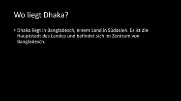 Vorschau - Arbeitsblätter - AB mit Fragen zum Thema "Dhaka" + Lösungsblatt - Seite 2