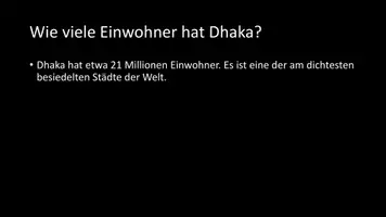 Vorschau - Arbeitsblätter - AB mit Fragen zum Thema "Dhaka" + Lösungsblatt - Seite 3