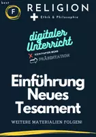 Vorschau - Unterrichtsreihen - Interaktive Präsentation: Einführung Neues Testament - Deckblatt