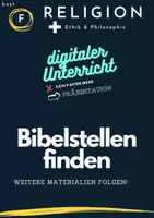 Vorschau - Unterrichtsreihen - Interaktive Präsentation: Bibelstellen finden - Deckblatt