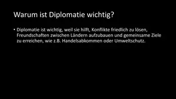 Vorschau - Arbeitsblätter - AB mit Fragen zum Thema "Diplomatie" + Lösungsblatt - Seite 3
