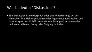 Vorschau - Arbeitsblätter - AB mit Fragen zum Thema "Diskussion" + Lösungsblatt + Infografik - Seite 3