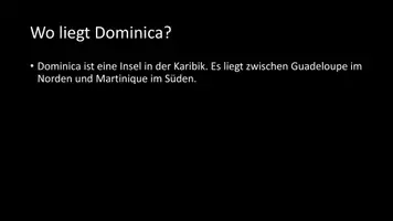 Vorschau - Arbeitsblätter - AB mit Fragen zum Thema "Dominica" + Lösungsblatt - Seite 2