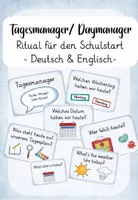Vorschau - Merkblätter - Tagesmanager, Daymanager - Morgenritual zum Tagesstart - Deckblatt
