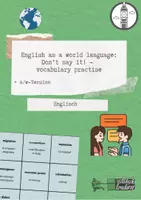 Vorschau - Arbeitsblätter - Materialpaket: English as the world language + Klausur und EWH - Seite 1
