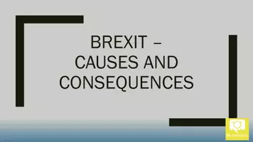 Vorschau - Arbeitsblätter - Englisch Oberstufe - UK - The consequences of Brexit - Online Research - Deckblatt