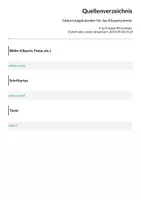 Vorschau - Mal- und Bastelvorlagen - Geburtstagskalender für das Klassenzimmer - Seite 2