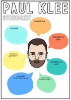 Vorschau - Arbeitsblätter - Paul Klee - Steckbrief, Weitermalbilder & Vorlagen für den Kunstunterricht - Seite 2