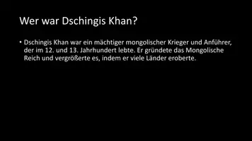 Vorschau - Arbeitsblätter - AB mit Fragen zum Thema "Dschingis Khan" + Lösungsblatt + Infografik - Seite 3