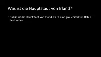 Vorschau - Arbeitsblätter - AB mit Fragen zum Thema "Dublin" + Lösungsblatt + Infografik - Seite 3