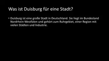 Vorschau - Arbeitsblätter - AB mit Fragen zum Thema "Duisburg" + Lösungsblatt + Infografik - Seite 3
