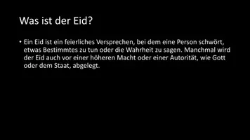 Vorschau - Arbeitsblätter - AB mit Fragen zum Thema "Eid" + Lösungsblatt + Infografik - Seite 3