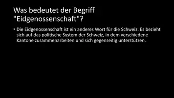 Vorschau - Arbeitsblätter - AB mit Fragen zum Thema "Eidgenossenschaft" + Lösungsblatt + Infografik - Seite 3