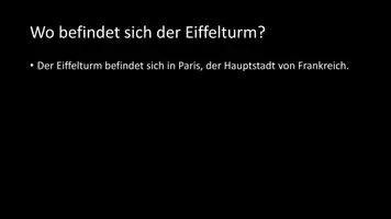 Vorschau - Arbeitsblätter - AB mit Fragen zum Thema "Eiffelturm" + Lösungsblatt + Infografik - Seite 3