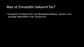 Vorschau - Arbeitsblätter - AB mit Fragen zum Thema "Einsiedeln" + Lösungsblatt - Seite 2