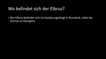 Vorschau - Arbeitsblätter - AB mit Fragen zum Thema "Elbrus" + Lösungsblatt - Seite 2