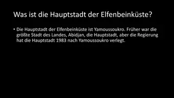 Vorschau - Arbeitsblätter - AB mit Fragen zum Thema "Elfenbeinküste" + Lösungsblatt - Seite 3