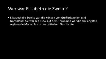 Vorschau - Arbeitsblätter - AB mit Fragen zum Thema "Elisabeth die Zweite" + Lösungsblatt - Seite 2