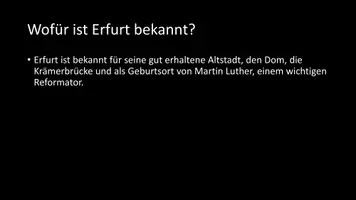 Vorschau - Arbeitsblätter - AB mit Fragen zum Thema "Erfurt" + Lösungsblatt + Infografik - Seite 3