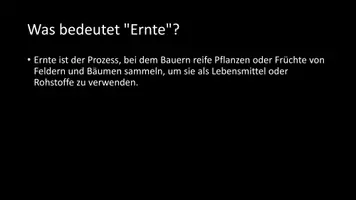 Vorschau - Arbeitsblätter - AB mit Fragen zum Thema "Ernte" + Lösungsblatt + Infografik - Seite 3