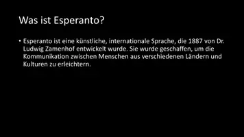 Vorschau - Arbeitsblätter - AB mit Fragen zum Thema "Esperanto" + Lösungsblatt + Infografik - Seite 3