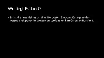 Vorschau - Arbeitsblätter - AB mit Fragen zum Thema "Estland" + Lösungsblatt + Infografik - Seite 3