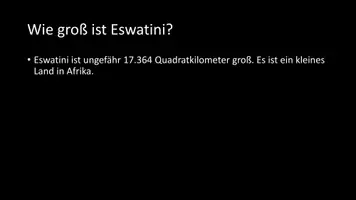 Vorschau - Arbeitsblätter - AB mit Fragen zum Thema "Eswatini" + Lösungsblatt - Seite 3
