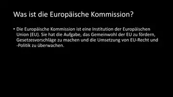 Vorschau - Arbeitsblätter - AB mit Fragen zum Thema "Europäische Kommission" + Lösungsblatt + Infografik - Seite 3