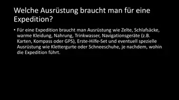 Vorschau - Arbeitsblätter - AB mit Fragen zum Thema "Expedition" + Lösungsblatt - Seite 3