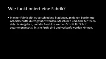Vorschau - Arbeitsblätter - AB mit Fragen zum Thema "Fabriken" + Lösungsblatt - Seite 3
