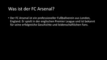 Vorschau - Arbeitsblätter - AB mit Fragen zum Thema "FC Arsenal" + Lösungsblatt - Seite 2
