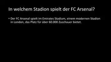 Vorschau - Arbeitsblätter - AB mit Fragen zum Thema "FC Arsenal" + Lösungsblatt - Seite 3