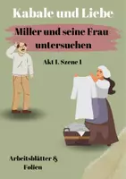 Vorschau - Arbeitsblätter - Miller & seine Frau untersuchen (Kabale & Liebe) - Deckblatt