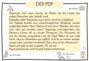 Vorschau - Merkblätter - Eule findet den Beat (Musikrichtungen) - digitale Infokartei - Seite 2