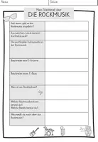 Vorschau - Arbeitsblätter - Eule findet den Beat (Musikrichtungen) - Steckbriefe - Seite 2