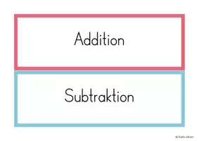 Vorschau - Poster - Grundrechenarten Addition, Subtraktion, Multiplikation und Division Tafelmaterial und Merk-Plakate - Seite 2