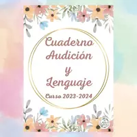 Vista previa - Para docentes: organización, planificación y formación - CUADERNO DE AULA AUDICIÓN Y LENGUAJE 23-24 - Portada