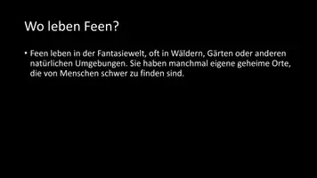 Vorschau - Arbeitsblätter - AB mit Fragen zum Thema "Fee" + Lösungsblatt - Seite 3