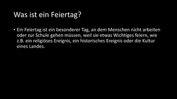 Vorschau - Arbeitsblätter - AB mit Fragen zum Thema "Feiertage" + Lösungsblatt + Infografik - Seite 3
