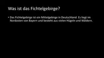 Vorschau - Arbeitsblätter - AB mit Fragen zum Thema "Fichtelgebirge" + Lösungsblatt - Seite 2