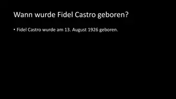 Vorschau - Arbeitsblätter - AB mit Fragen zum Thema "Fidel Castro" + Lösungsblatt - Seite 3